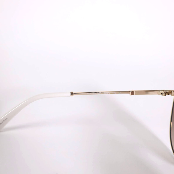 Guess Womens Gold Aviator Sunglasses Gold and White / Brown Gradient - NWT - Picture 4 of 14